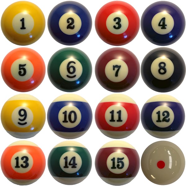 Billiard balls