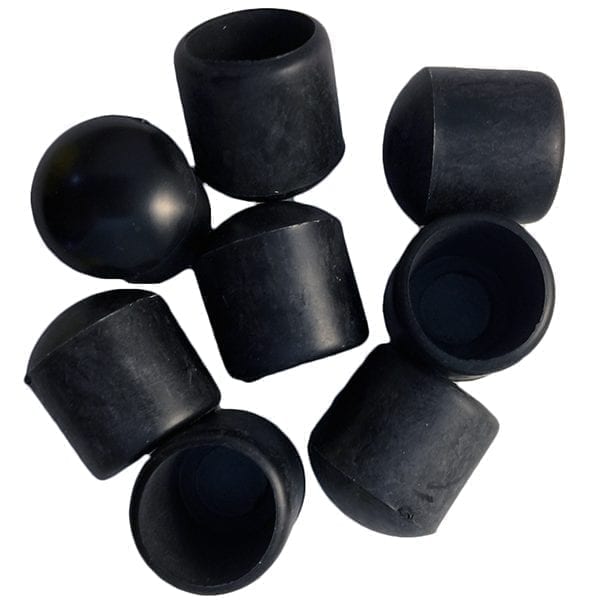 Billiard Evolution Set of 16 Rubber Bumpers 16 Outside Bushings 16 Washers & 10 Rod End Caps for Foosball Table Drawstring Bag 