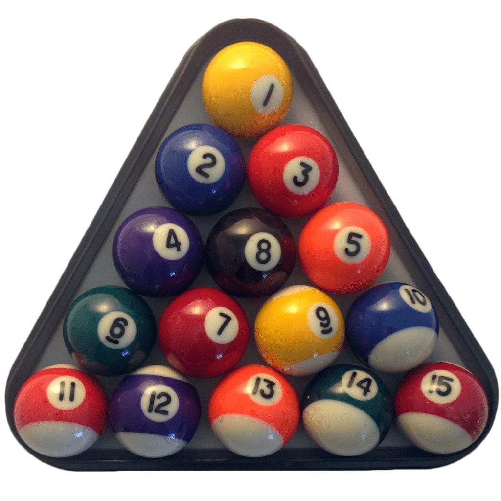 Triangle for Miniature Pool Balls | Billiard Ball Triangle