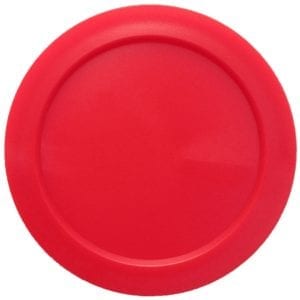 Small Round Red Air Hockey Puck