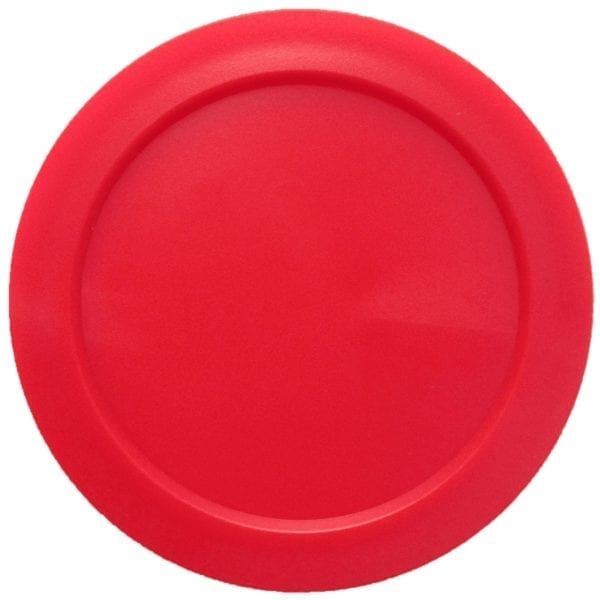 Small Round Red Air Hockey Puck