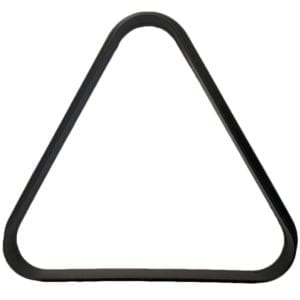 Black Plastic Triangle for Miniature Pool Table