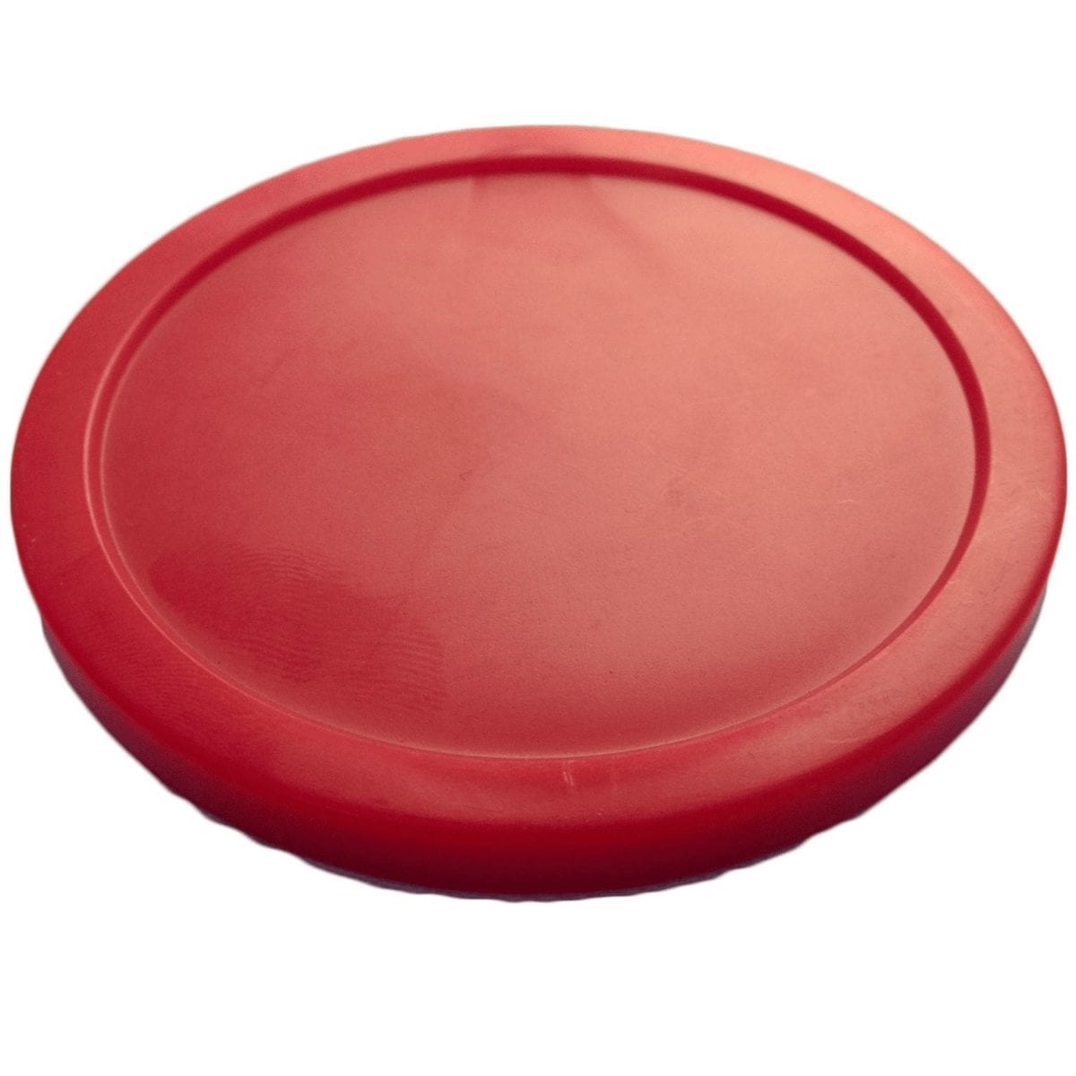 Phinacan 6PCS Air Hockey Pucks Big Size Table Replacement Puck for Home Adult 82mm, Red 