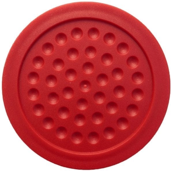 Red Dimpled Air Hockey Puck