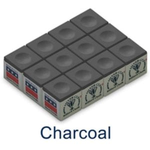 Silver Cup Charcoal Chalk