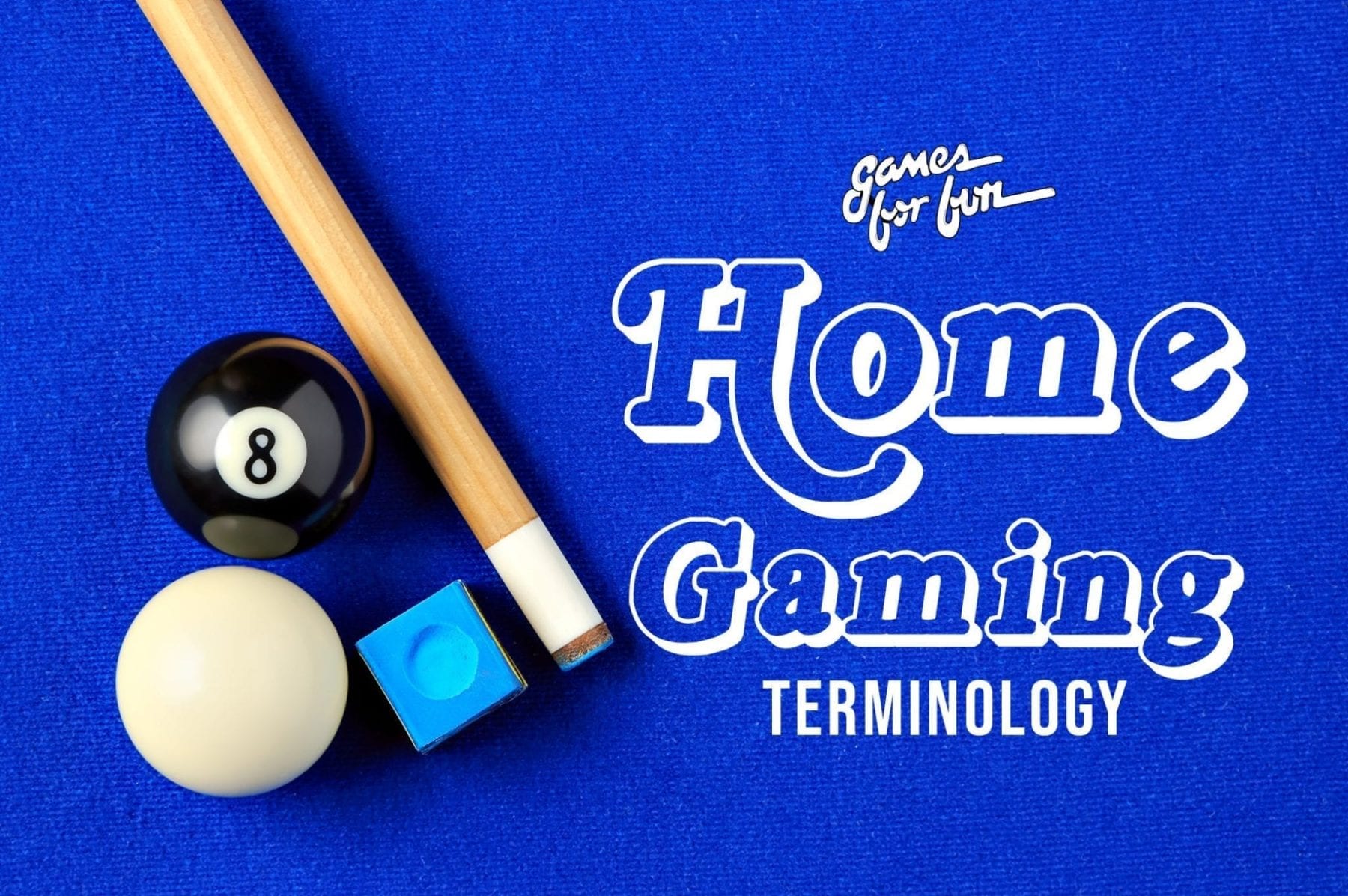 Home Game Product Terminology