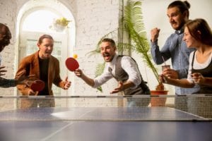 Different games to play on a ping pong table