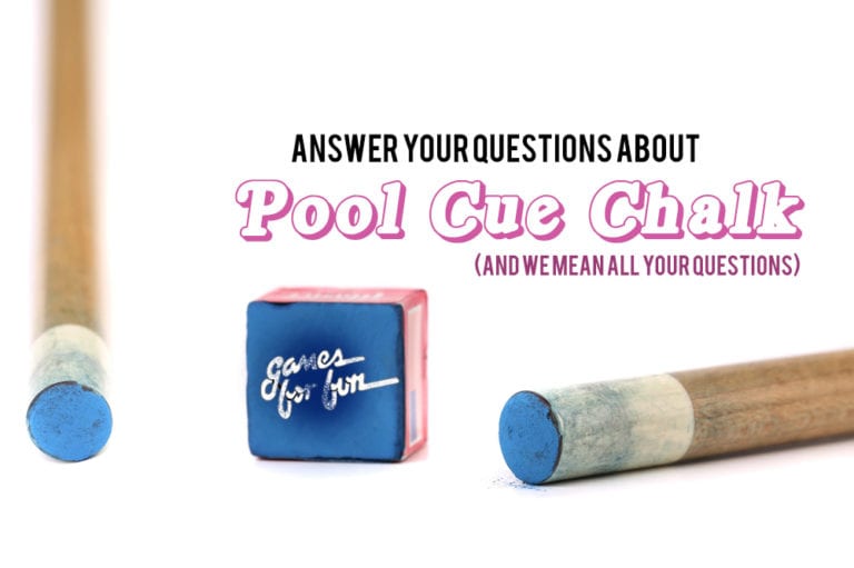 Cue chalk talk Answering your common (and pool cue chalk