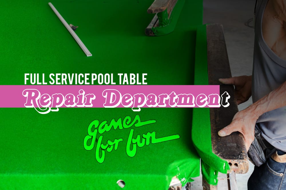 repair and maintain your pool table