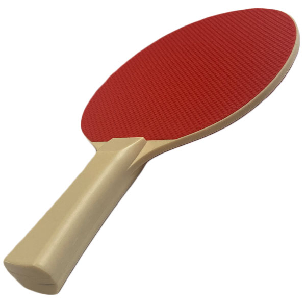 Plastic Table Tennis Paddle- Red